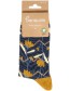 Sokken met Floral Misty Yellow detail