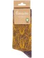 Sokken Patroon Plum detail