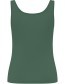 Top Bas Tencel Dark Green detail