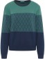 Trui Patron Knitted Deep Navy