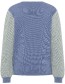Trui Merith Kort Strik Indigo detail