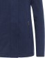 Jas Kort Fleece Deep Navy detail