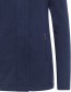 Jas Kort Fleece Deep Navy detail
