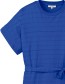 Jurk Anouk Jersey Dazzling Blue detail