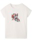 T&#8209;shirt Flower Frame Wit