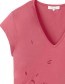 T&#8209;shirt Magic Flower Rose Wine detail
