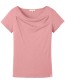 T&#8209;shirt Esther Watervalhals Violett