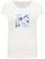 T‑shirt Milaa Flower White