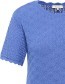 Trui Korte Mouw Emmaa Baja Blue detail
