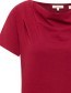 Waterval Shirt Giina Tibetan Red detail