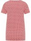 T&#8209;shirt met V&#8209;hals Waves Red detail