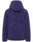 Jacket Cosy Fleece Blue Puzzle detail