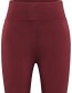 Legging  Elly Basic Eco Vero Fired Brick detail