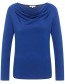 Longsleeve Watervalhals Ink Blue