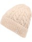 Muts Wol Liv Creme detail