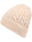 Muts Wol Liv Creme detail