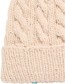 Muts Wol Liv Creme detail