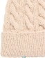 Muts Wol Liv Creme detail