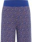 Pantalon Knitted Retro Look Blue Windows detail