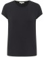 T&#8209;shirt Basic In Organic Cotton Zwart