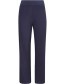 Lounge Broek Wijd Bamboe Blauw