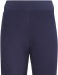 Lounge Broek Wijd Bamboe Blauw detail