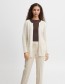 Vest Open Bymikala Structure Birch