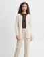 Vest Open Bymikala Structure Birch