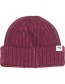 Beanie Don't Copie Me Pink Burgundy detail