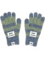 Handschoenen Gerecycled Wol Keep Growing Green Navy