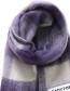Sjaal Maxi Gerecycled  Ready For The Disco Purple detail