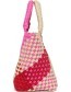Tas Amelia Life Is Simple Pink Red detail