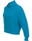 Trui Merino Kamakura Azure Blue detail