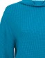 Trui Merino Kamakura Azure Blue detail