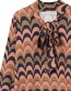Blouse Bound Splendid Wavy Blue detail