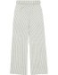 Pantalon Night Drive Stripes Cream detail
