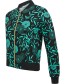 Jas Best Friends College Japanese Flowers Green detail