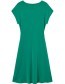 Jurk Pretty Knotted Ultramarine Green detail