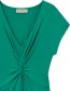 Jurk Pretty Knotted Ultramarine Green detail
