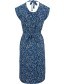 Jurk Easy Sunday At The Park Blue detail