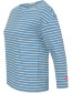 Longsleeve Brigitte Bateau Stripes Blue detail