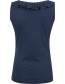 Top The Deep Blue Peacot Blue detail