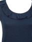Top The Deep Blue Peacot Blue detail