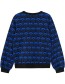 Trui Here We Go Gots Spring Blue detail