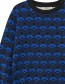 Trui Here We Go Gots Spring Blue detail