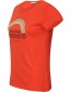 T&#8209;shirt Bonjour Weekend Fiesta Red detail