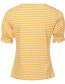 T&#8209;shirt La French Day Stripes Yellow detail