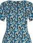 Jurk Pockets Coleen Confetti Navy detail
