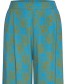 Broek Wide Panther Turtle Aqua detail