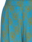 Broek Wide Panther Turtle Aqua detail